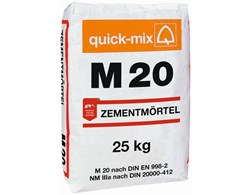 quick-mix  M20, Zement-Mauermörtel